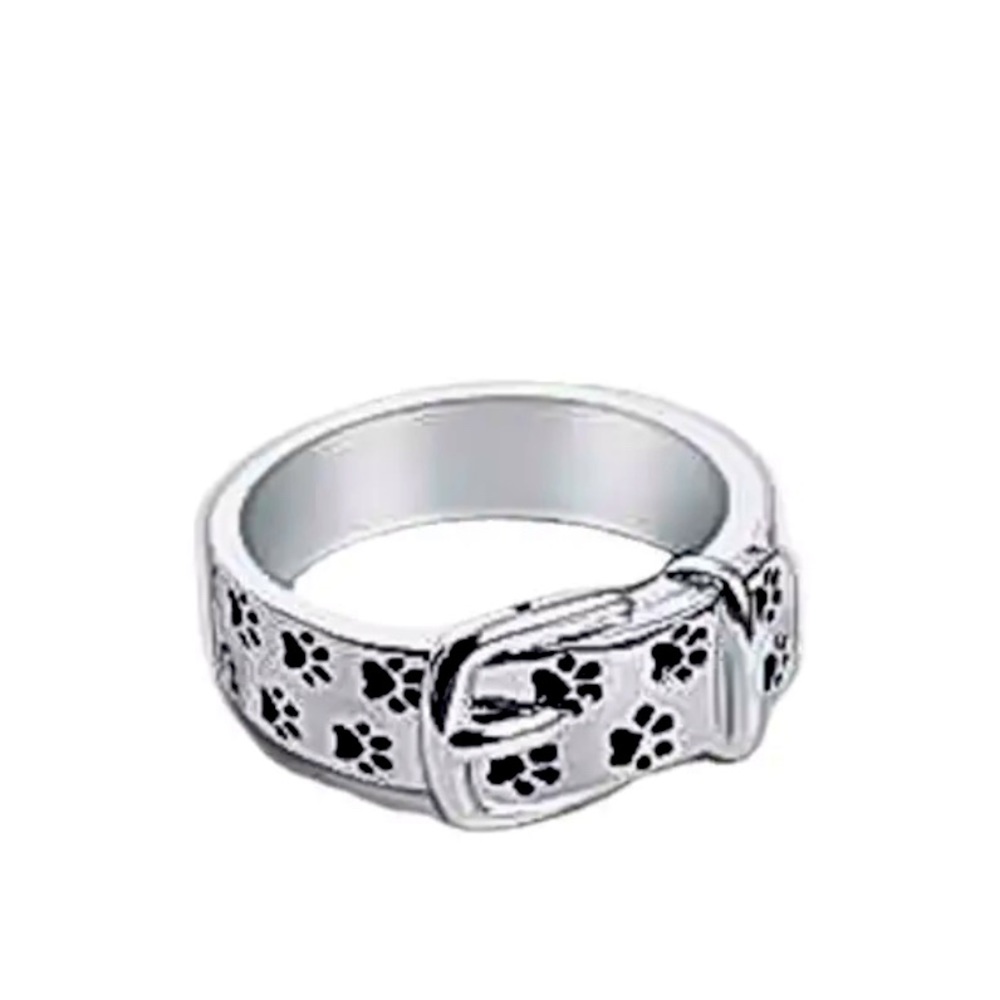 Puppy Collar Ring - Pet Lovers Commitment Ring